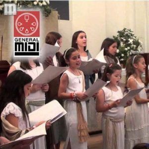 midi THE BLOOD un tema clásico para coro en version americana (con linea melodica)