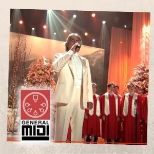 midi ANGELS WE HAVE HEARD ON HIGH con Andrea Bocelli (con linea melodica)