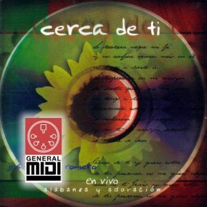 midi GLORIA REINO Y PODER de Jesus Adrian Romero del album Cerca de Ti