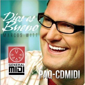 CDaMIDI - paquete de 11 midis del album DIOS ES BUENO - de Marcos Witt