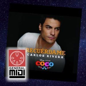 midi RECUERDAME de Carlos Rivera de sus exitos (con linea melodica)