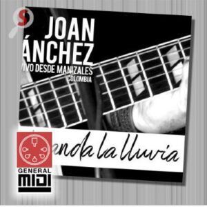 midi MANDA LA LLUVIA de Joan Sanchez y su grupo (con linea melodica)