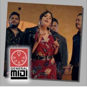 midi YO TE PREFIERO A TI con el grupo La Adictiva de sus exitos (con linea melodica)