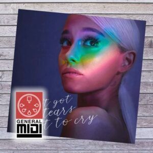 midi NO TEARS LEFT TO CRY de ARIANA GRANDE de sus exitos