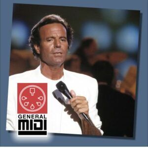 midi O ME QUIERES O ME DEJAS de Julio Iglesias de sus exitos (con linea melodica)