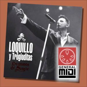 midi BRILLAR Y BRILLAR de Loquillo y Trogloditas de sus exitos (con linea melódica)