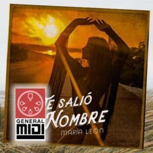 midi SE TE SALIO MI NOMBRE de Maria Leon de sus exitos (con linea melodica)