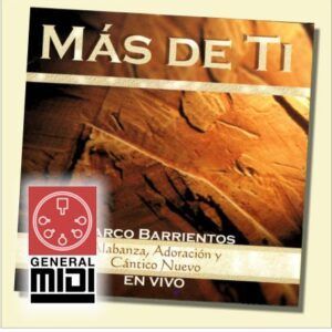midi LA COSECHA (alza tus ojos y mira) del album Más de Ti de Marco Barrientos (linea melodica)