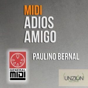 midi ADIOS AMIGO del album de exitos de Paulino Bernal