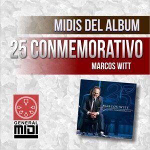 MIDI - TEMPRANO YO TE BUSCARE : 1 midi de marcos witt conmemorativo canta J.Adrian Romero (2390-2879)