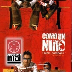 MIDI - CORRO A TI de Alex Campos de su album Como Un Niño