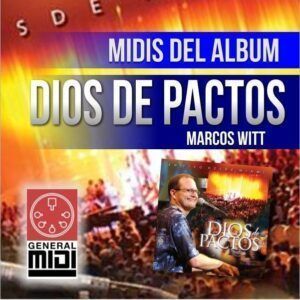 midi SOLO POR TU SANGRE de Marcos Witt del album Dios de Pactos con linea melodica