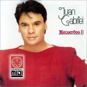 midi NO ME VUELVO A ENAMORAR del autor Juan Gabriel de sus exitos con linea melodica
