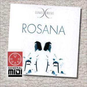 midi LUNAS ROTAS de los exitos de Rosana (con linea melódica)
