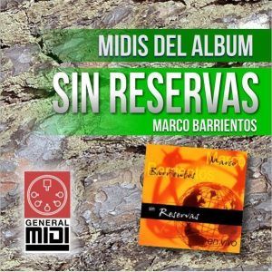 MIDI  NO HAY NADIE COMO TU de Marco Barrientos del album sin Reservas