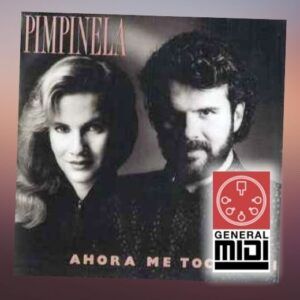 midi  ESA CHICA Y YO por PIMPINELA  (con linea melódica)