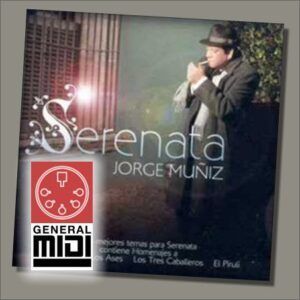 midi LEVANTATE NO PIDAS MAS PERDON con Jorge Muñiz de su album Boleros (con linea)