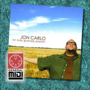 midi LA MANO DE DIOS de Jon Carlo de su album Mi mas grande Pasion (con linea melodica)