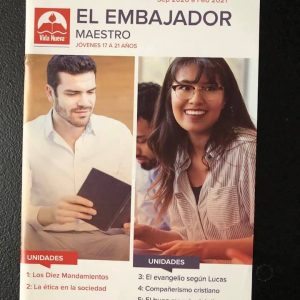 EL EMBAJADOR Guia para el MAESTRO en formato PDF Tomo Sep2020-Febrero2021 (edad 17 a 21 años)